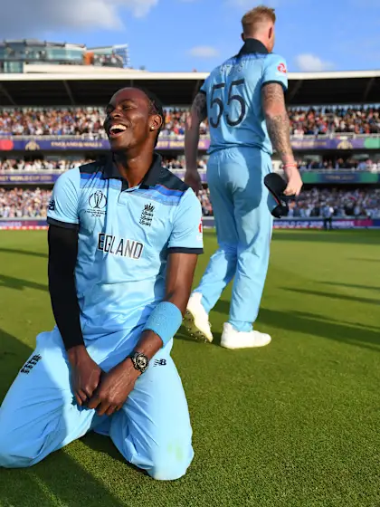 Calming words from Stokes helped keep Archer cool during Super Over that helped win England the World Cup
