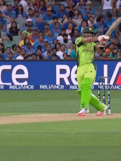 Pakistan innings super shots – IND vs PAK