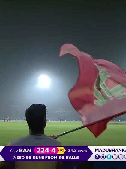 Mahmudullah Riyad - Six - Bangladesh vs Sri Lanka