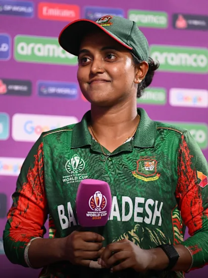 Sultana Joty rues late Bangladesh collapse | Post-match Press Conference | CWC25