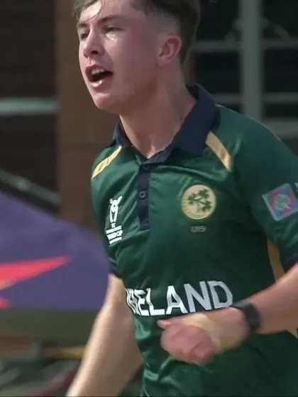 Logo of Harry Dyer with a Bowled Out vs. Pakistan