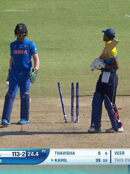 ICC U19 CWC: IND v SL – All the 14 wickets to fall