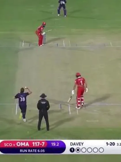 Oman lose three in final over
