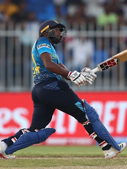 Rajapaksa smashes 21 in an over