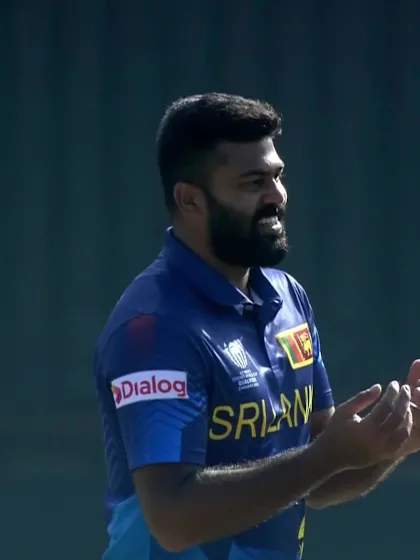 Logo of Zeeshan Maqsood - Wicket - Sri Lanka vs Oman