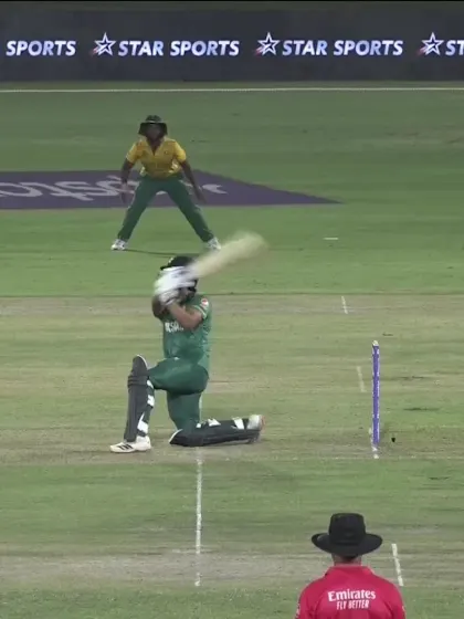 Hasan Ali belts one miles