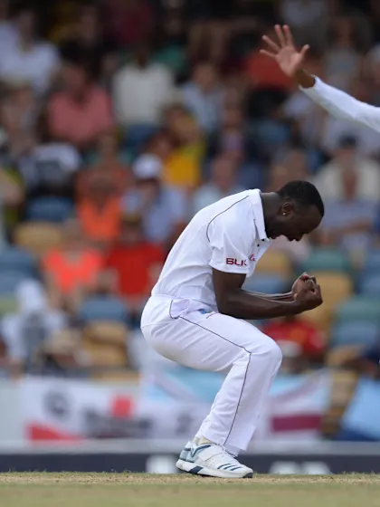 Roach stars as Windies bowl England out for 77
