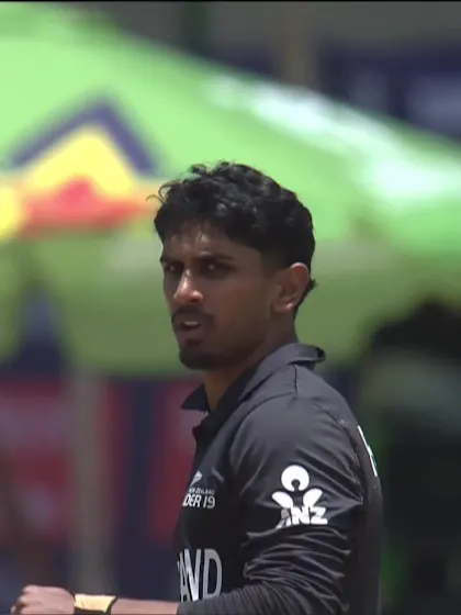 Ralphie Albert - Wicket - New Zealand vs England