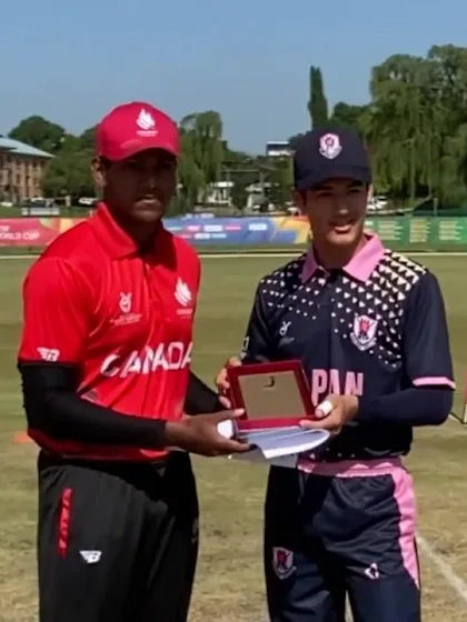 ICC U19 CWC: JPN v CAN – Japan win the toss, opt to bowl
