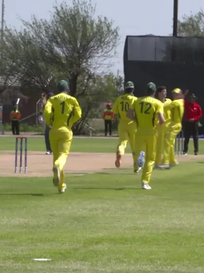 ICC U19 CWC: AUS v NGR – Simpson strikes with the second ball of the match