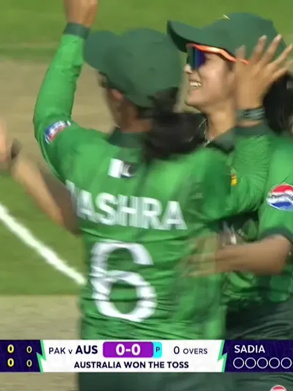Beth Mooney - Wicket - Australia vs Pakistan