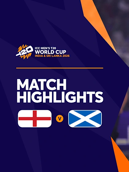 England cruise to victory against Scotland | Match Highlights | T20WC 2026