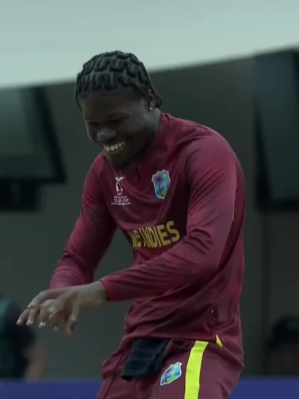 Marko Bates - Wicket - West Indies vs Ireland