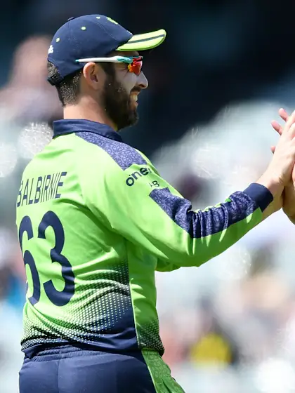 Logo of Stray drive ends Finn Allen's fast start for New Zealand | T20WC 2022