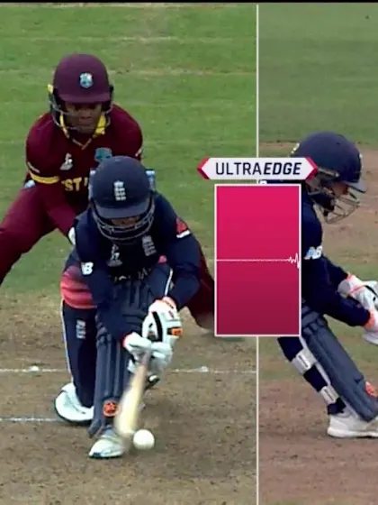 Logo of WICKET: Fran Wilson falls to Afy Fletcher for 5