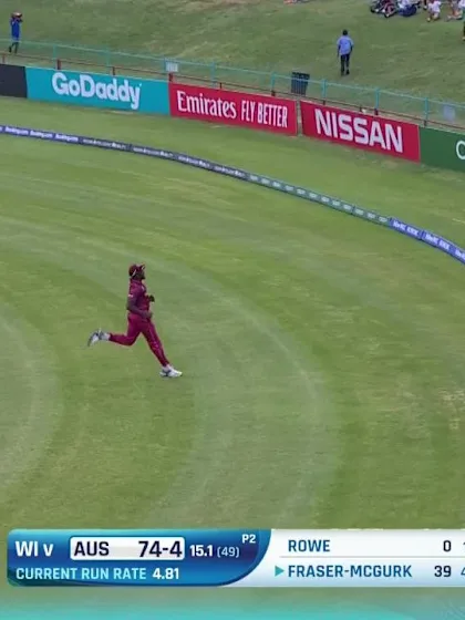 ICC U19 CWC: AUS v WI – All the boundaries from the Australia innings