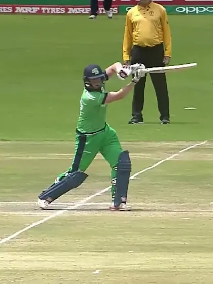 Kevin O'Brien falls after making 46 off 27