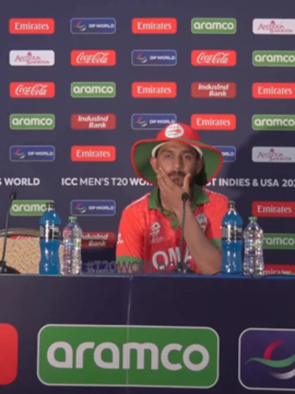 Aqib Ilyas (Oman Captain) post-match Press Conference - 13th June 2024