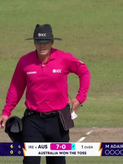 Travis Head - Wicket - Australia vs Ireland