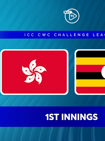 Hong Kong, China v Uganda (1st Innings)