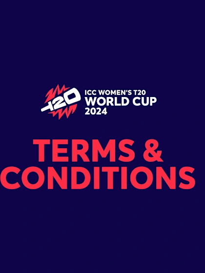 Logo of ICC Women's T20 World Cup 2024 - Terms & Conditions