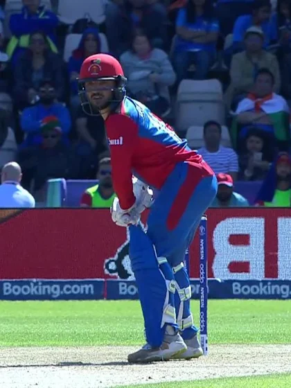 Logo of CWC19: IND v AFG - Gulbadin skies one to Shankar