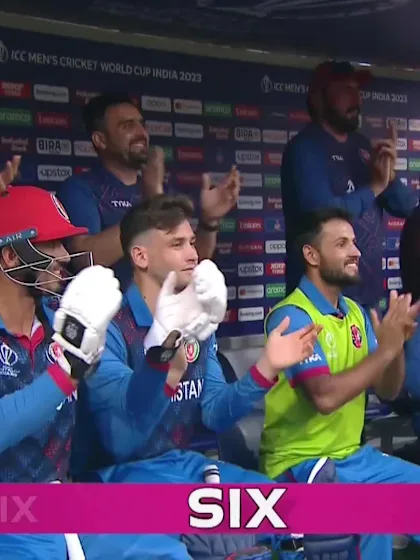 Rashid Khan - Six - Australia vs Afghanistan