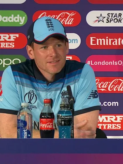 25 June - Lord's - England Captain Eoin Morgan post-match press conference