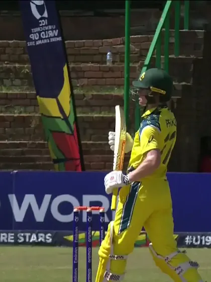 O Peake with a Four vs. England