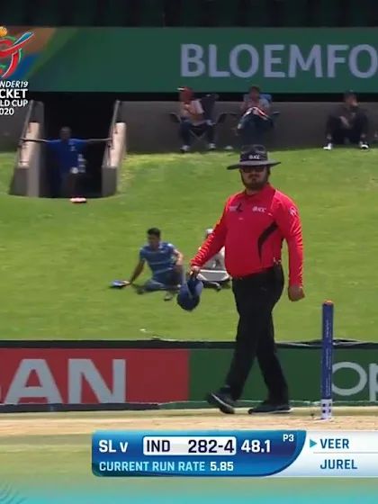 ICC U19 CWC: IND v SL – Highlights of Jurel's unbeaten 52