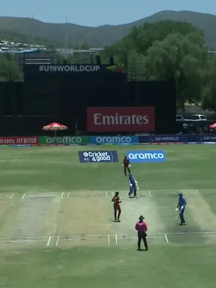 Mahboob Khan with a Six vs. West Indies