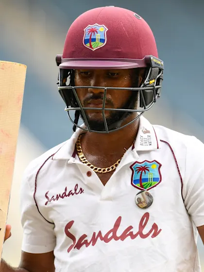 Bittersweet day for Brathwaite as West Indies lead but captain run out on 97