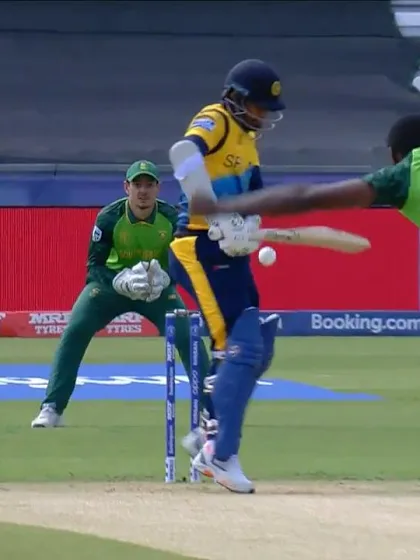Logo of CWC19: SL v SA - Rabada gets Karunaratne first ball of the match