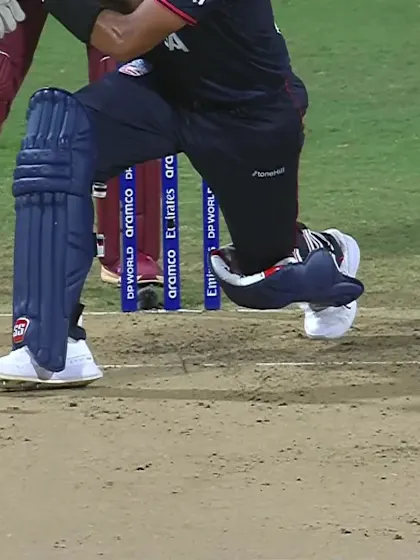 Logo of Nitish Kumar - Wicket - United States of America vs West Indies