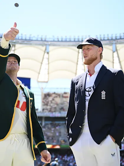 England bat first after opting for pace attack in Perth