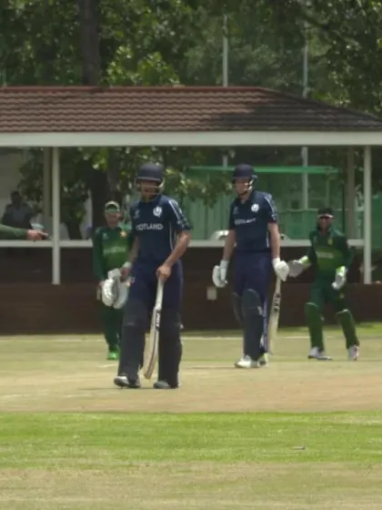 ICC U19 CWC: PAK v SCO – Waseem clatters the stumps twice in an over