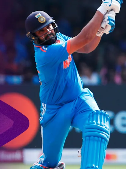 Belligerent Rohit fifty leads India charge | CWC23
