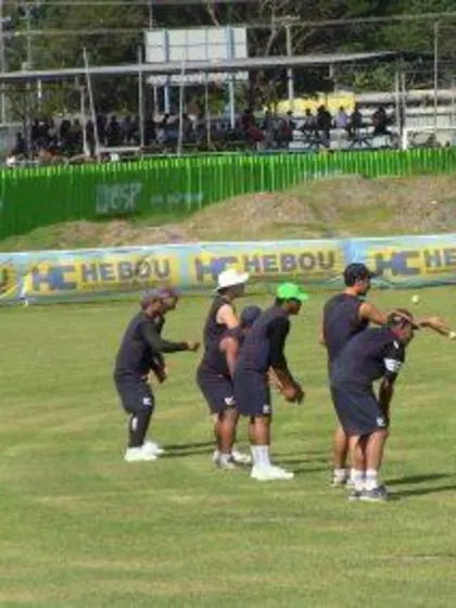 Teams touch down in Port Moresby