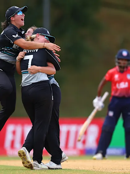 Brilliant bowling performance sees New Zealand past USA