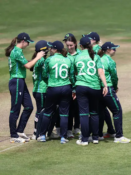 Kelly claims the wicket of Campbelle | Women's T20WC 2026