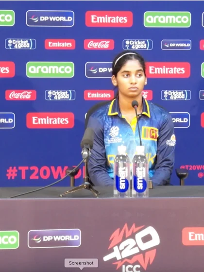 Vishmi Gunarathne post-match press conference – 3 Oct ‘24- Sinhalese