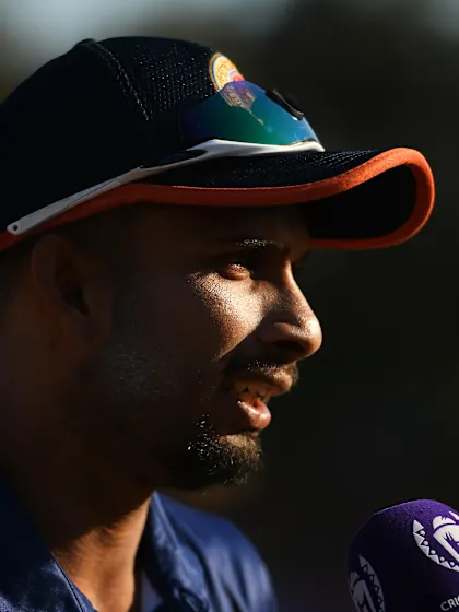 Shanaka: The pressure begins on the big stage