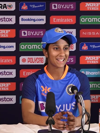 12 February - Cape Town - India player Jemimah Rodrigues post-match press conference