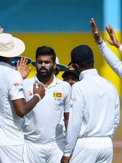 Sri Lankan seamers wrest back advantage after controversy mars third day
