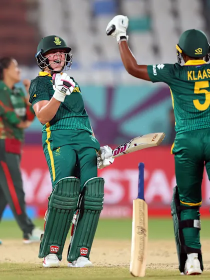Wolvaardt: "Amazing" middle order crucial in Bangladesh triumph