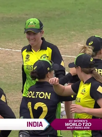 IND v AUS: Deepti Sharma is Ellyse Perry's third wicket of the day