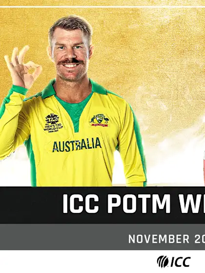 Warner, Matthews secure Player of the Month prizes for November