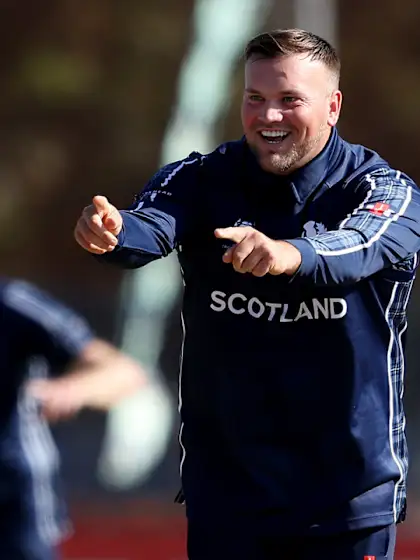 Logo of 'Batters always want to know what is said about them' - Mark Watt on reading notes and Scotland hopes | CWC23 Qualifier