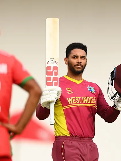 King leads Windies to victory over Oman