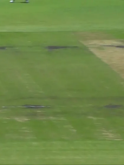 Faisal Khan with a Four vs. Ireland